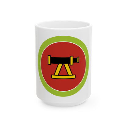 Surveying (Boy Scout Merit Badge) White Coffee Mug-15oz-The Sticker Space