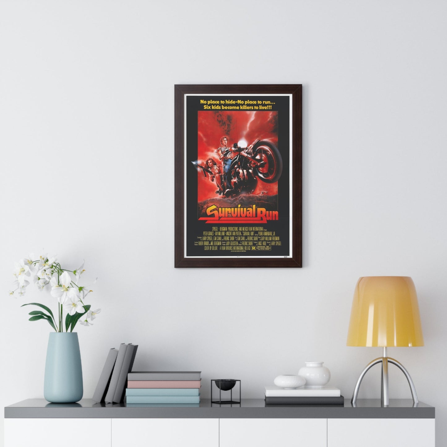 SURVIVAL RUN 1979 - Framed Movie Poster-The Sticker Space