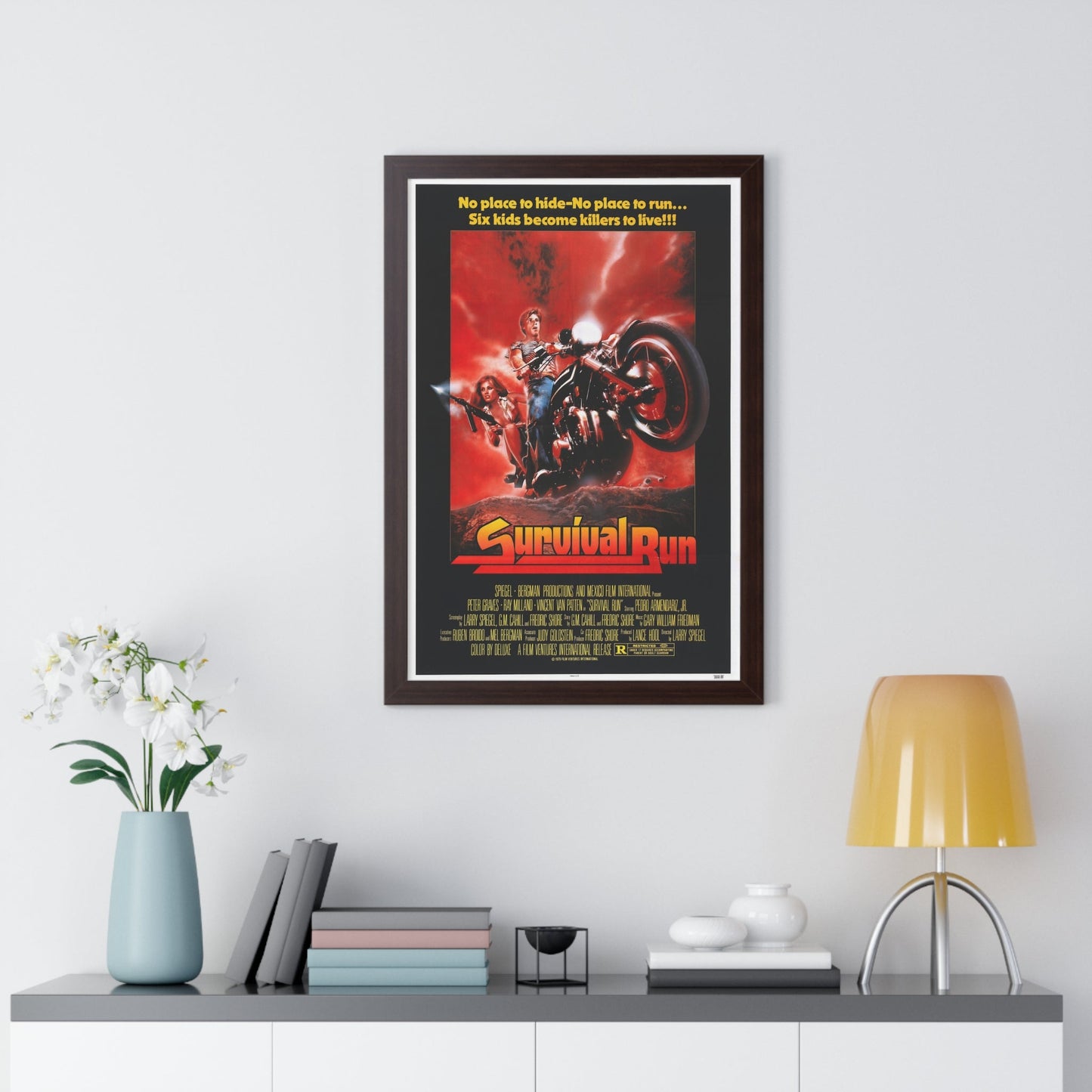 SURVIVAL RUN 1979 - Framed Movie Poster-The Sticker Space