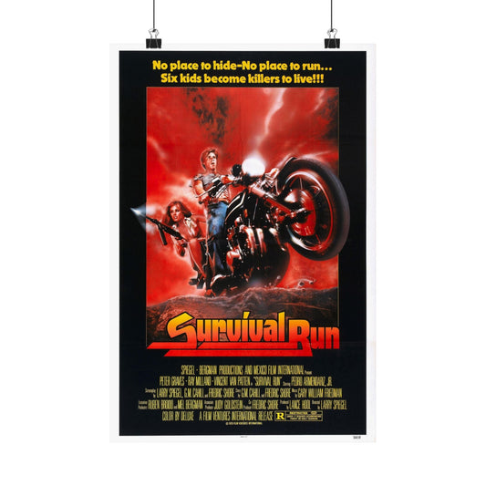 SURVIVAL RUN 1979 - Paper Movie Poster-12″ x 18″-The Sticker Space