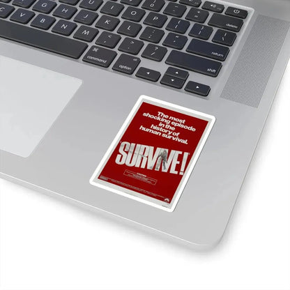 SURVIVE! 1976 Movie Poster - STICKER Vinyl Kiss-Cut Decal - The Sticker Space