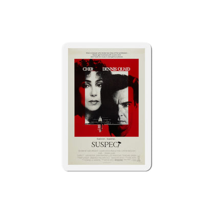Suspect 1987 Movie Poster Die-Cut Magnet-4" x 4"-The Sticker Space