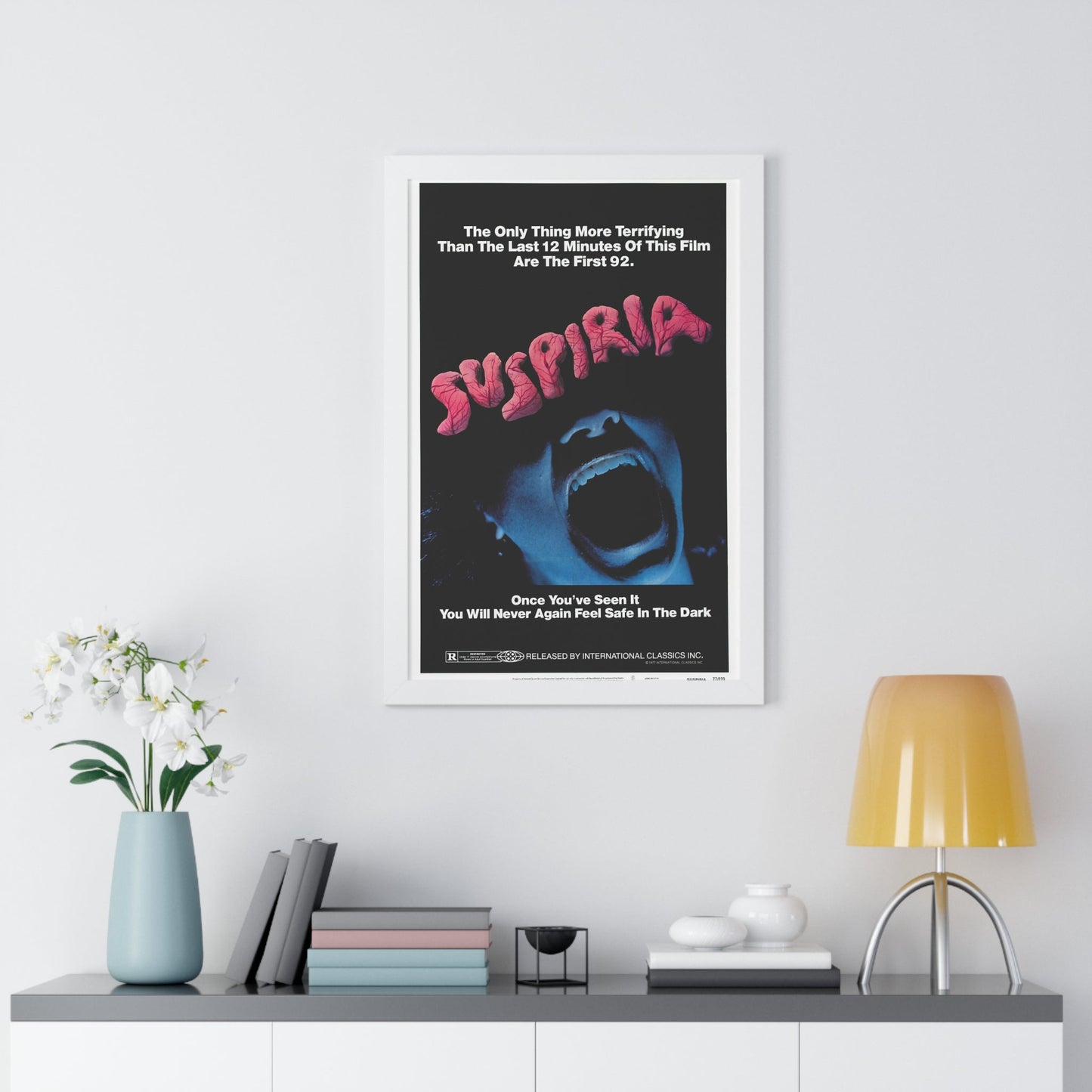 SUSPIRIA 1977 - Framed Movie Poster-The Sticker Space