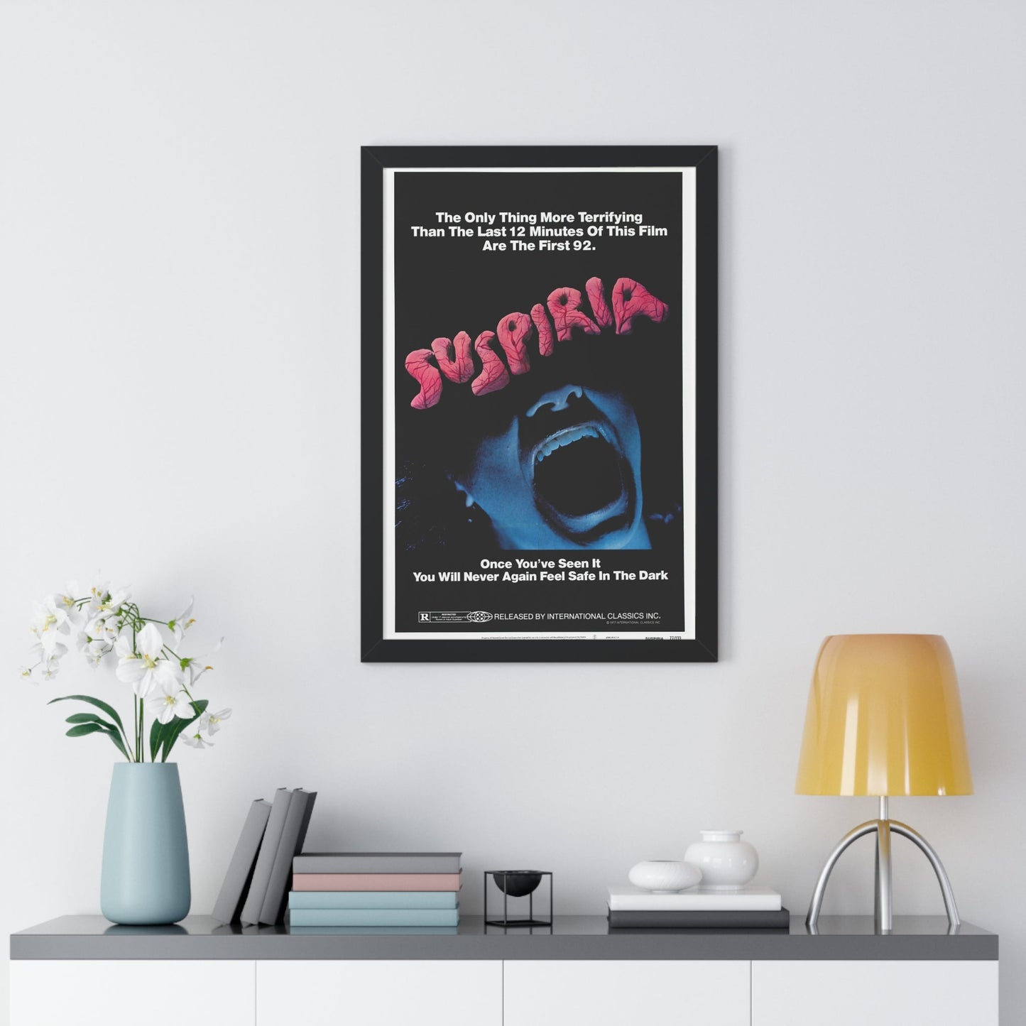 SUSPIRIA 1977 - Framed Movie Poster-The Sticker Space