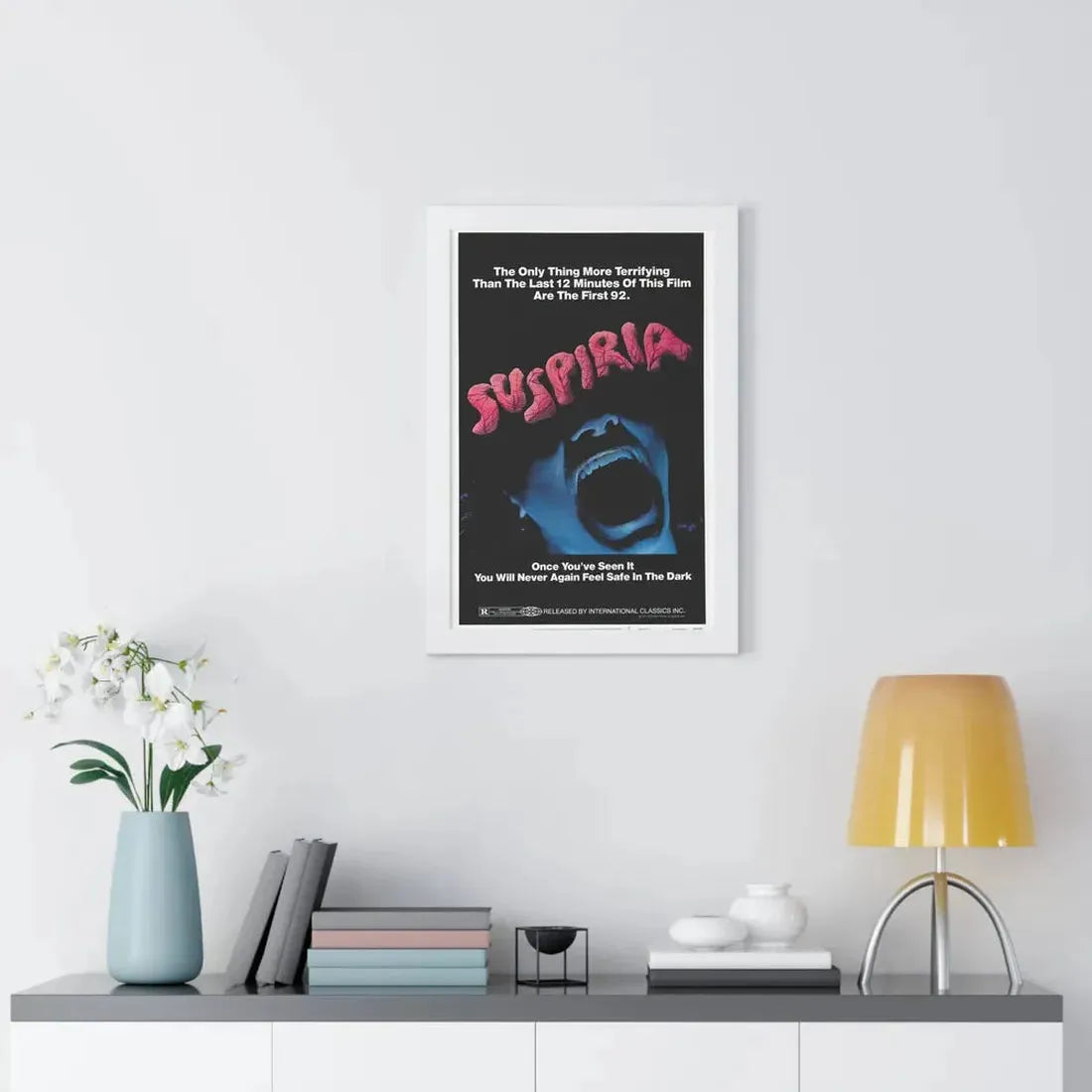 SUSPIRIA 1977 - Framed Movie Poster - The Sticker Space