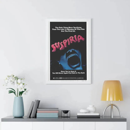 SUSPIRIA 1977 - Framed Movie Poster - The Sticker Space