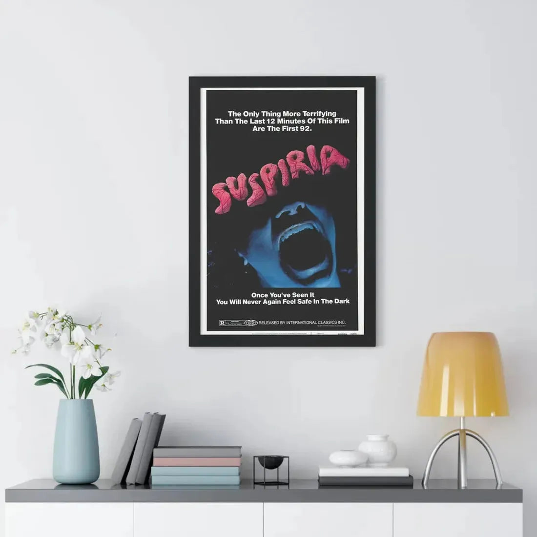 SUSPIRIA 1977 - Framed Movie Poster - The Sticker Space