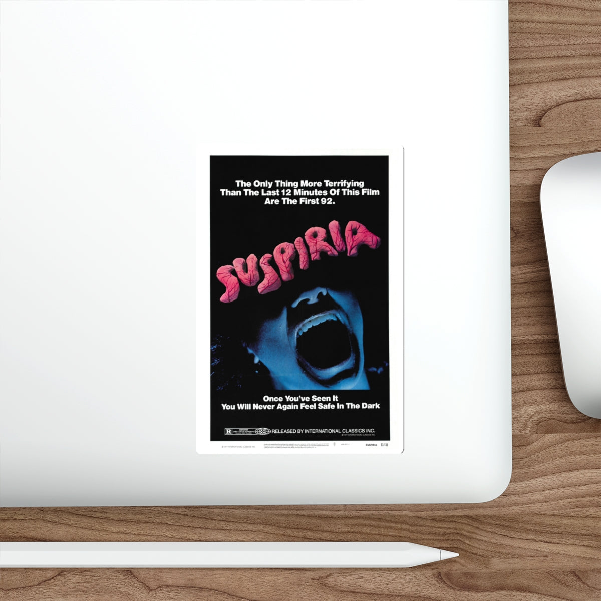 SUSPIRIA 1977 Movie Poster STICKER Vinyl Die-Cut Decal-The Sticker Space