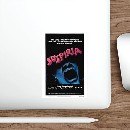 SUSPIRIA 1977 Movie Poster STICKER Vinyl Die-Cut Decal-The Sticker Space