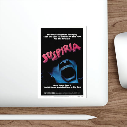 SUSPIRIA 1977 Movie Poster STICKER Vinyl Die-Cut Decal-The Sticker Space