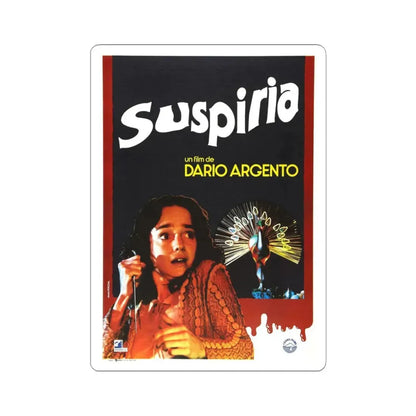 SUSPIRIA (3) 1977 Movie Poster - STICKER Vinyl Kiss-Cut Decal 4 Inch White - The Sticker Space