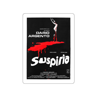 SUSPIRIA (4) 1977 Movie Poster STICKER Vinyl Die-Cut Decal-White-The Sticker Space