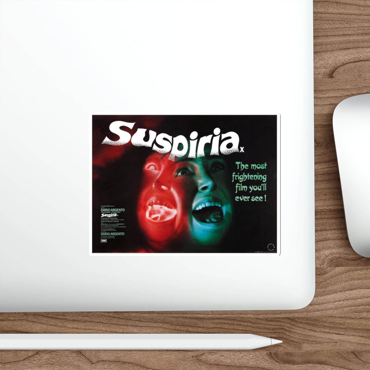 SUSPIRIA (6) 1977 Movie Poster STICKER Vinyl Die-Cut Decal-The Sticker Space