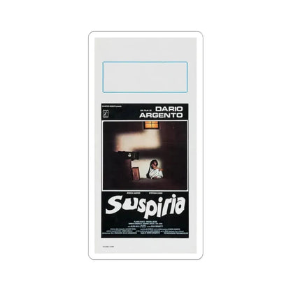 SUSPIRIA (ITALIAN 2) 1977 Movie Poster - STICKER Vinyl Kiss-Cut Decal 3 Inch White - The Sticker Space