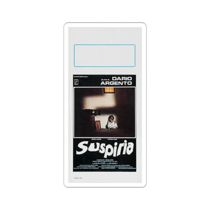 SUSPIRIA (ITALIAN 2) 1977 Movie Poster - STICKER Vinyl Kiss-Cut Decal 6 Inch White - The Sticker Space