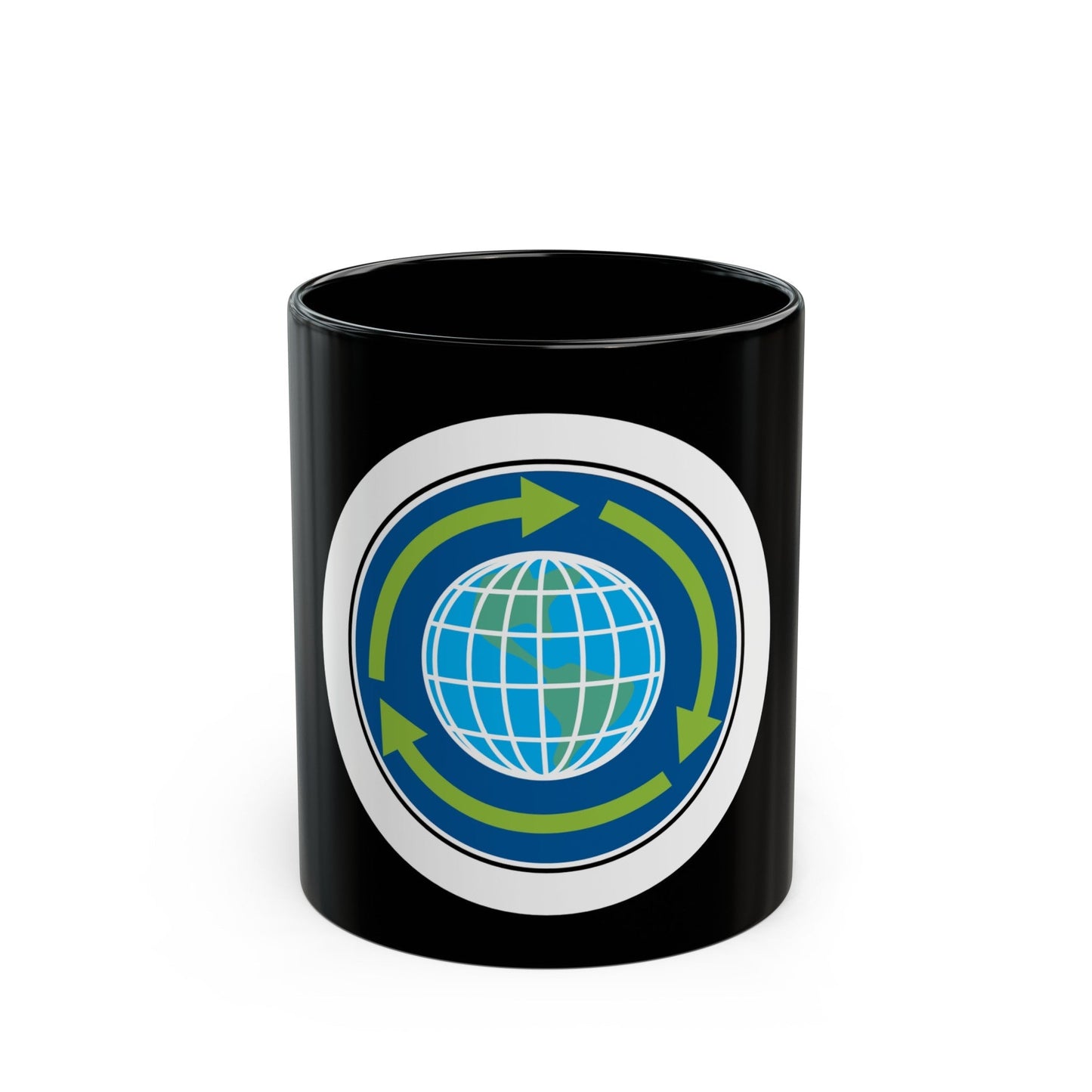 Sustainability (Boy Scout Merit Badge) Black Coffee Mug-11oz-The Sticker Space