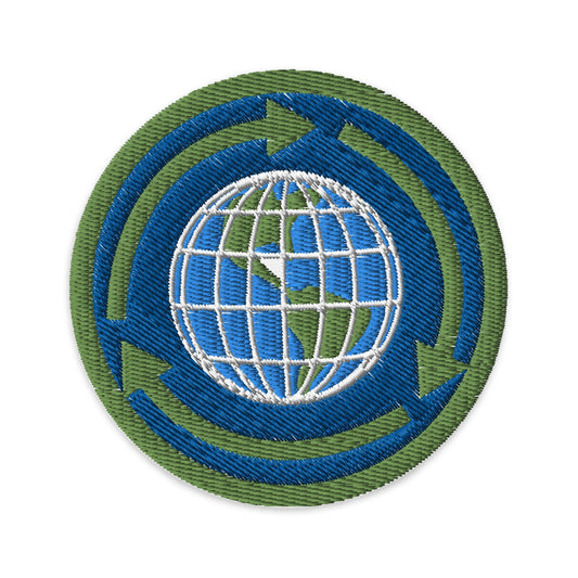 Sustainability (Boy Scouts Merit Badge) Embroidered Patch-The Sticker Space