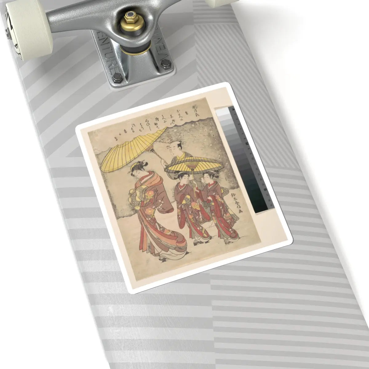 SKU:TSS-STICK-SZKHRN-6X6-86 Sizes:6" × 6" Types:White