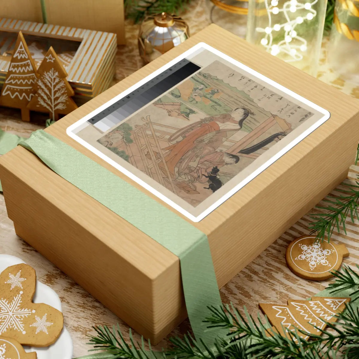 SKU:TSS-STICK-SZKHRN-6X6-87 Sizes:6" × 6" Types:White