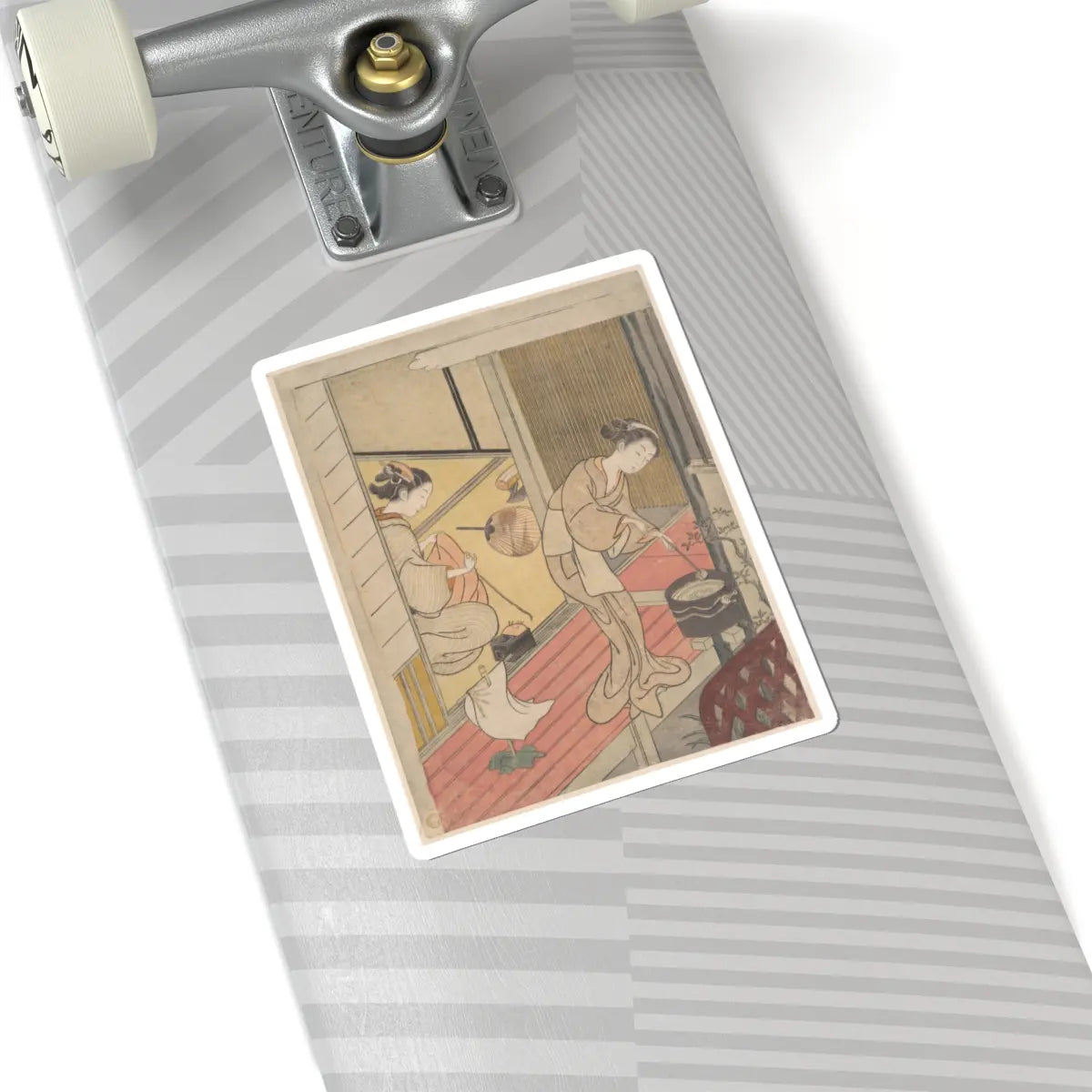 SKU:TSS-STICK-SZKHRN-6X6-106 Sizes:6" × 6" Types:White