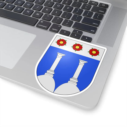 Sévaz-coat of arms (Switzerland) (Coat of Arms) STICKER Vinyl Kiss-Cut Decal - The Sticker Space