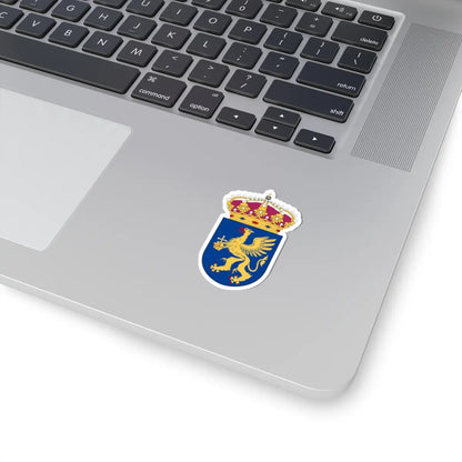 Svea helikopterbataljon vapen (Sweden) (Coat of Arms) STICKER Vinyl Kiss-Cut Decal