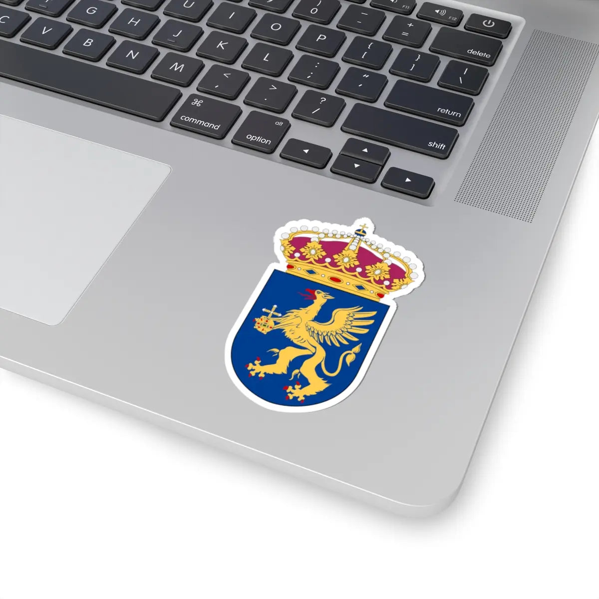 Svea helikopterbataljon vapen (Sweden) (Coat of Arms) STICKER Vinyl Kiss-Cut Decal