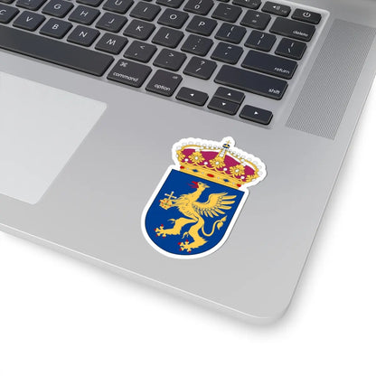 Svea helikopterbataljon vapen (Sweden) (Coat of Arms) STICKER Vinyl Kiss-Cut Decal