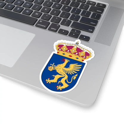 Svea helikopterbataljon vapen (Sweden) (Coat of Arms) STICKER Vinyl Kiss-Cut Decal