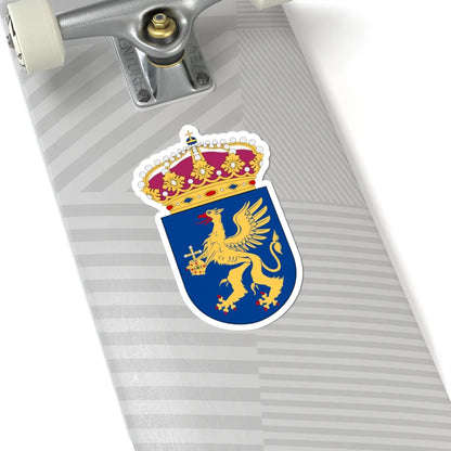 Svea helikopterbataljon vapen (Sweden) (Coat of Arms) STICKER Vinyl Kiss-Cut Decal