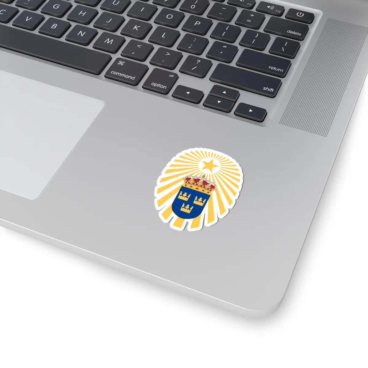 Svea ingenjörregemente vapen (Sweden) (Coat of Arms) STICKER Vinyl Kiss-Cut Decal