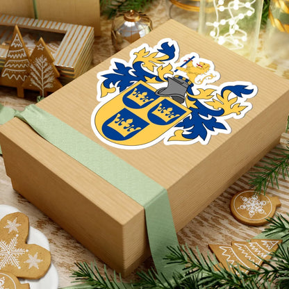 Svenska Heraldiska Föreningen vapen hela (Sweden) (Coat of Arms) STICKER Vinyl Kiss-Cut Decal - The Sticker Space