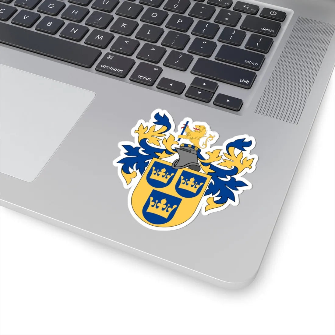 Svenska Heraldiska Föreningen vapen hela (Sweden) (Coat of Arms) STICKER Vinyl Kiss-Cut Decal - The Sticker Space