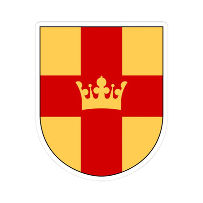 Svenska kyrkan vapen (Sweden) (Coat of Arms) STICKER Vinyl Kiss-Cut Decal 3 Inch White - The Sticker Space