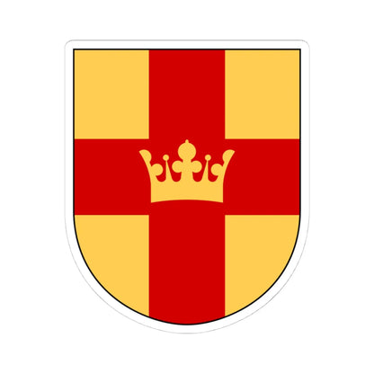 Svenska kyrkan vapen (Sweden) (Coat of Arms) STICKER Vinyl Kiss-Cut Decal 4 Inch White - The Sticker Space