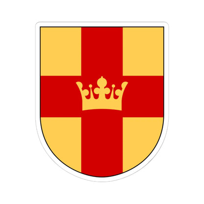 Svenska kyrkan vapen (Sweden) (Coat of Arms) STICKER Vinyl Kiss-Cut Decal 6 Inch White - The Sticker Space
