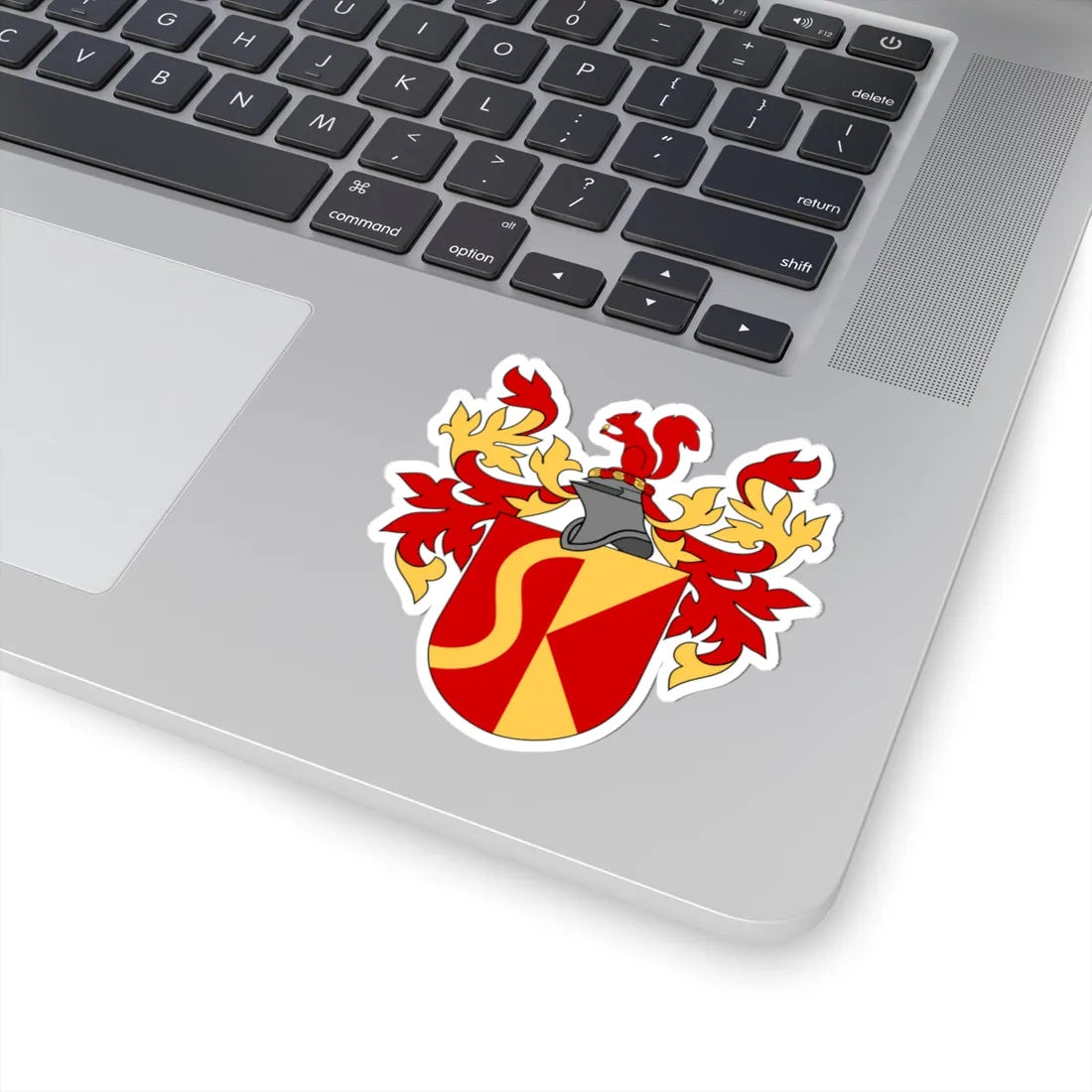 Svenska släktkalendern vapen (Sweden) (Coat of Arms) STICKER Vinyl Kiss-Cut Decal - The Sticker Space