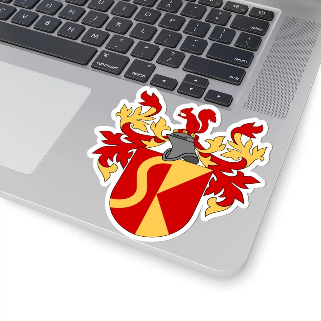 Svenska släktkalendern vapen (Sweden) (Coat of Arms) STICKER Vinyl Kiss-Cut Decal - The Sticker Space