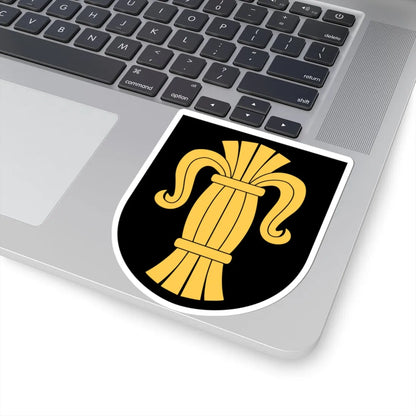 Sveriges nationella förbund vapen (Sweden) (Coat of Arms) STICKER Vinyl Kiss-Cut Decal - The Sticker Space