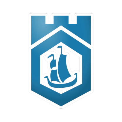 Svishtov-coat-of-arms (Bulgaria) (Coat of Arms) STICKER Vinyl Kiss-Cut Decal 2 Inch White - The Sticker Space