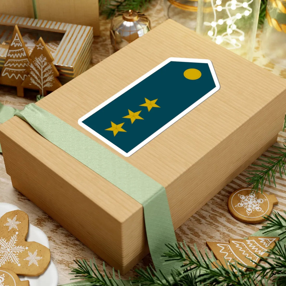 SVK Air Force OF 02 (Slovakia) (Military Rank) STICKER Vinyl Kiss-Cut Decal - The Sticker Space