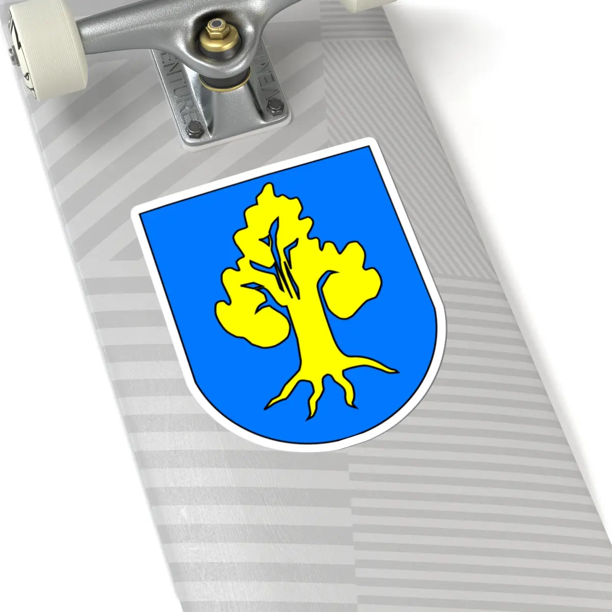SVK Makov COA (Slovakia) (Coat of Arms) STICKER Vinyl Kiss-Cut Decal