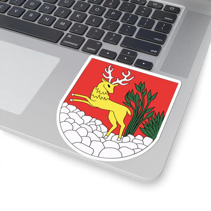 SVK Skalite erb (Slovakia) (Coat of Arms) STICKER Vinyl Kiss-Cut Decal