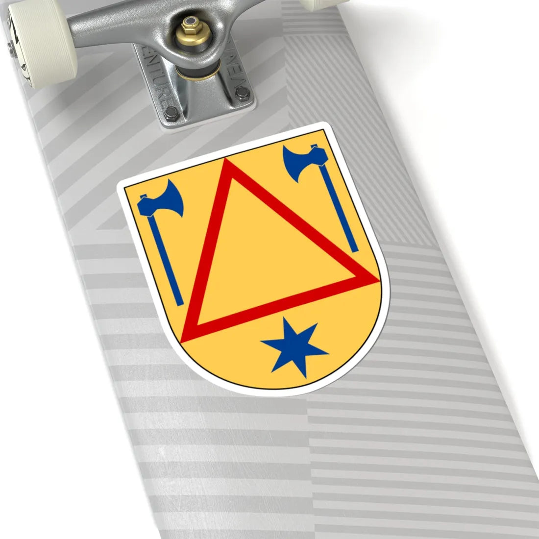 Svärtinge församling vapen (Sweden) (Coat of Arms) STICKER Vinyl Kiss-Cut Decal - The Sticker Space