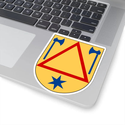 Svärtinge församling vapen (Sweden) (Coat of Arms) STICKER Vinyl Kiss-Cut Decal - The Sticker Space