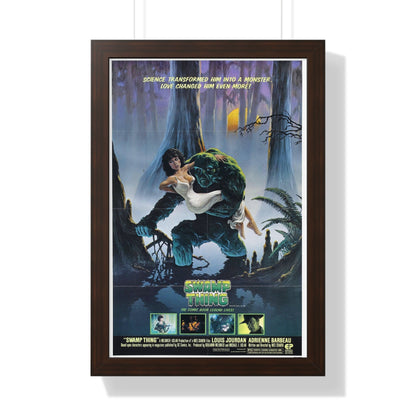 SWAMP THING 1982 - Framed Movie Poster-16″ x 24″-The Sticker Space