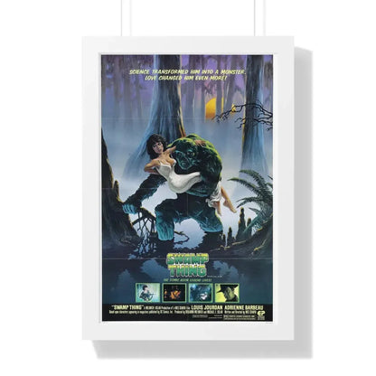 SWAMP THING 1982 - Framed Movie Poster 16″ x 24″ White - The Sticker Space