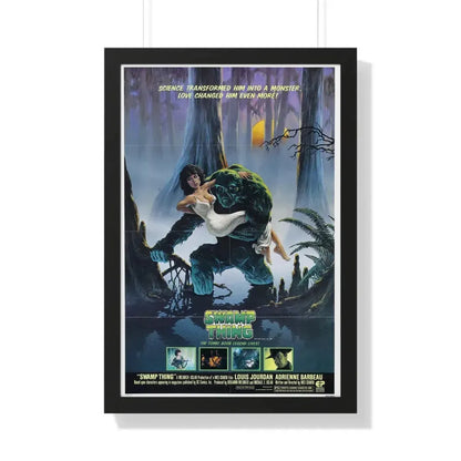 SWAMP THING 1982 - Framed Movie Poster 20" x 30" Black - The Sticker Space