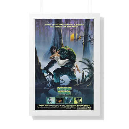 SWAMP THING 1982 - Framed Movie Poster 20" x 30" White - The Sticker Space