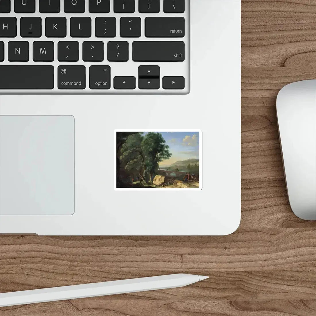 SWANEVELT, Herman van - Italianate Landscape (Artwork) STICKER Vinyl Die-Cut Decal - The Sticker Space